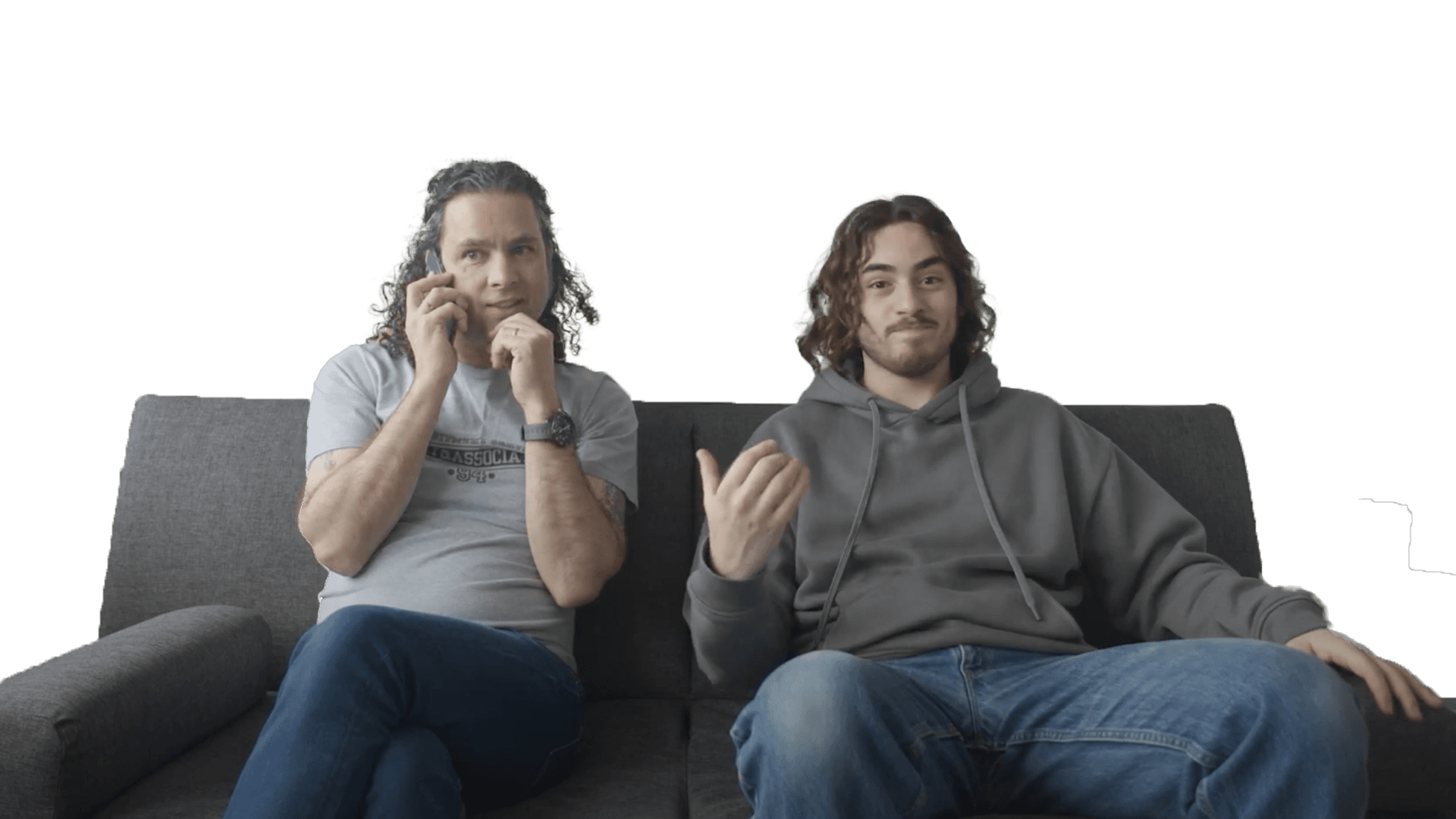 Mat and Angelo overlay