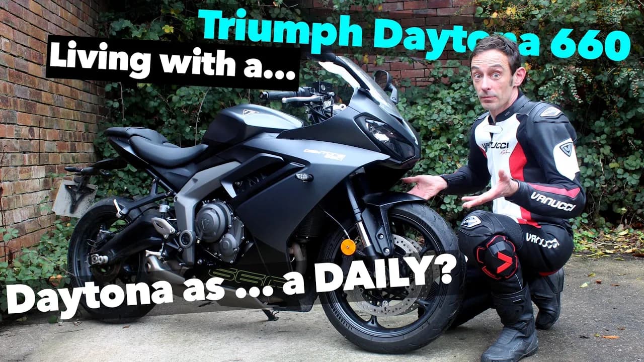 Living with a Triumph Daytona 660 | Sports bike as a daily?